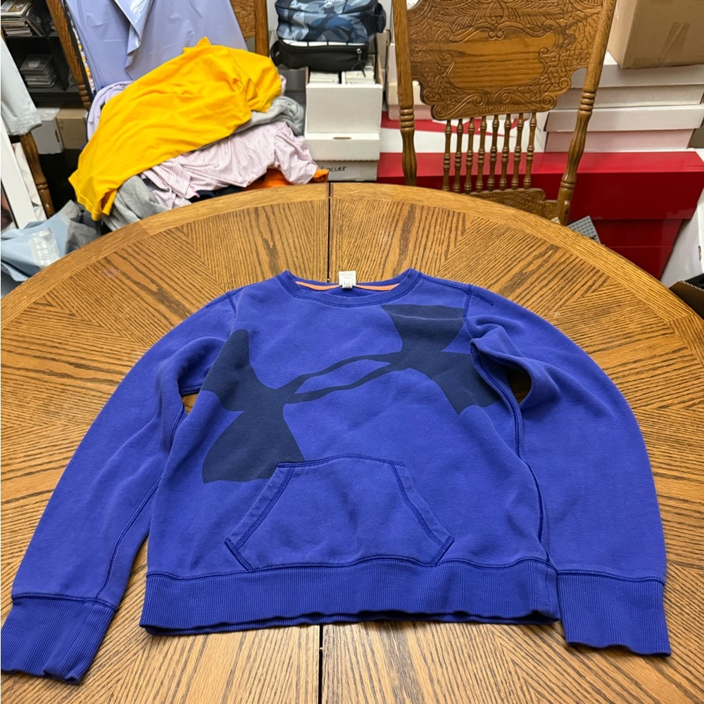 Under Armour Blue and Black Sweatshirt